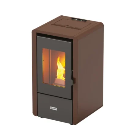 Pelletskamin Mignon 7 kW Brun – Stove Canadian