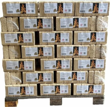 Värmeloggs Fågelfors – Helpall 72×10 kg, Smidigt alternativ till ved